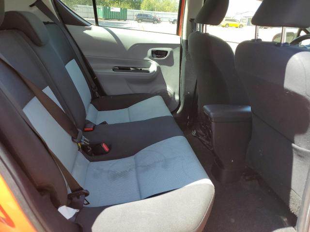 JTDKDTB30C1003257 - 2012 TOYOTA PRIUS C ORANGE photo 11