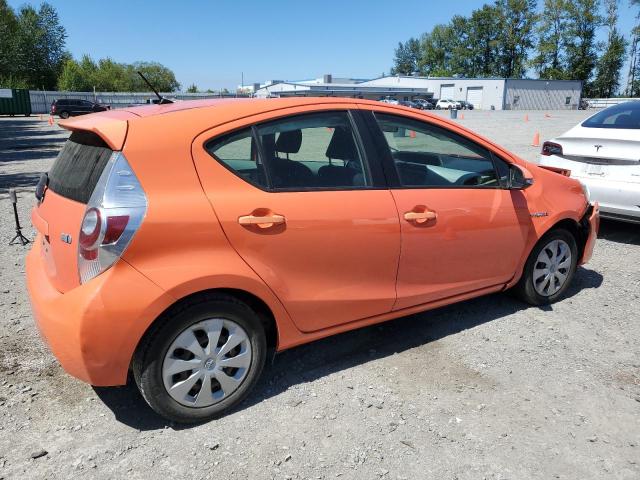 JTDKDTB30C1003257 - 2012 TOYOTA PRIUS C ORANGE photo 3