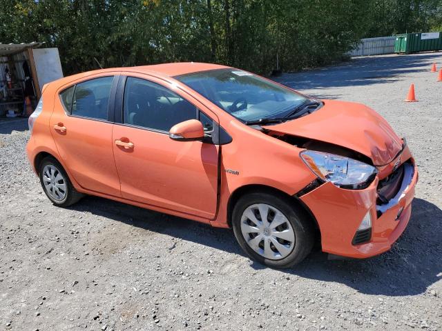 JTDKDTB30C1003257 - 2012 TOYOTA PRIUS C ORANGE photo 4