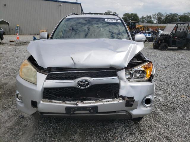 JTMDF4DV9A5035668 - 2010 TOYOTA RAV4 LIMITED SILVER photo 5