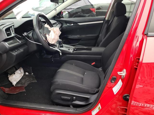 2HGFC1F38KH650462 - 2019 HONDA CIVIC EX RED photo 7