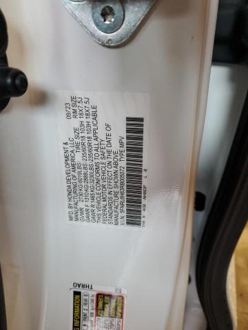 5FNRL6H63RB005072 - 2024 HONDA ODYSSEY EXL თეთრი ფოტო 14