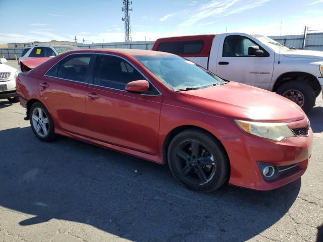 4T1BF1FK5CU550034 - 2012 TOYOTA CAMRY BASE Қызыл фото 4
