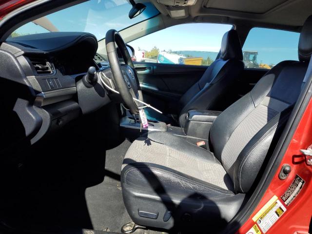 4T1BF1FK5CU550034 - 2012 TOYOTA CAMRY BASE Қызыл фото 7