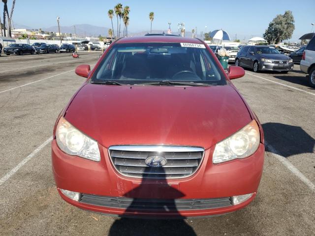 KMHDU46D98U580730 - 2008 HYUNDAI ELANTRA GLS RED photo 5