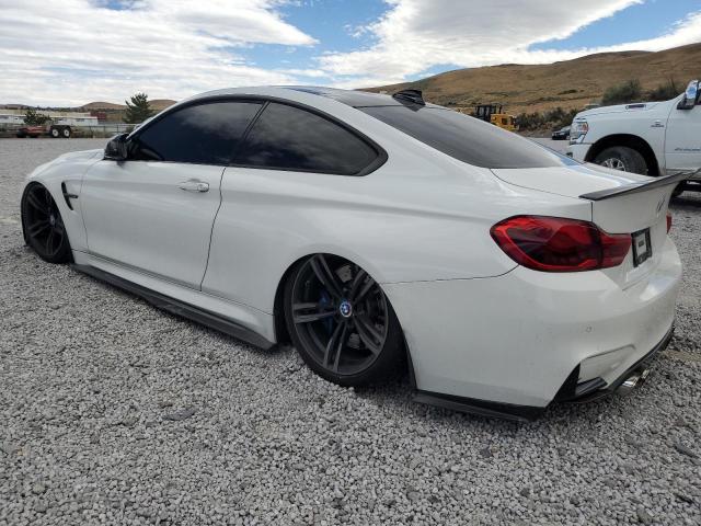 WBS4Y9C54JAA85891 - 2018 BMW M4 WHITE photo 2