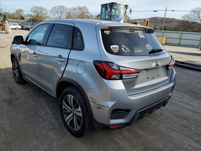 JA4APUAU5NU002376 - 2022 MITSUBISHI OUTLANDER ES SILVER photo 3