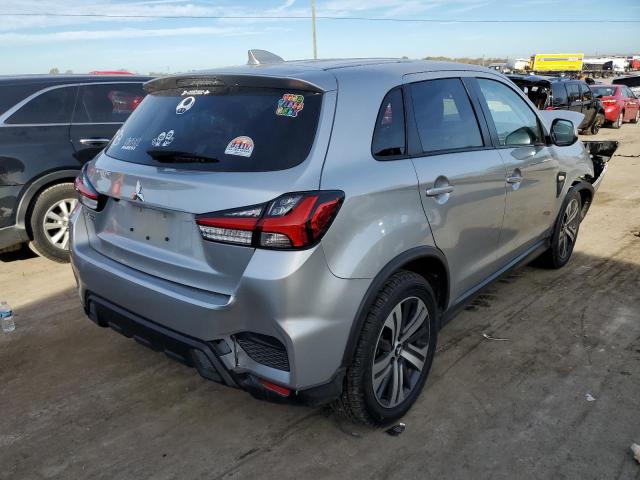 JA4APUAU5NU002376 - 2022 MITSUBISHI OUTLANDER ES SILVER photo 4