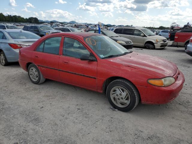 1FAFP10P8XW252133 - 1999 FORD ESCORT LX RED photo 4