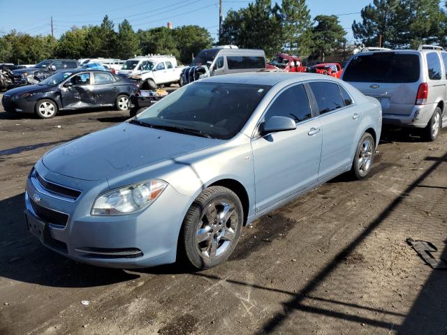 1G1ZH57B38F161626 - 2008 CHEVROLET MALIBU 1LT GRAY photo 1