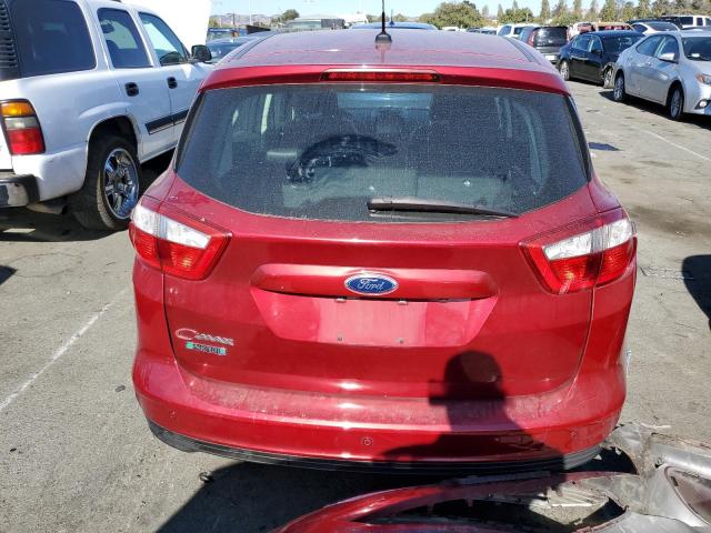 1FADP5CU6FL123503 - 2015 FORD C-MAX PREMIUM SEL RED photo 6