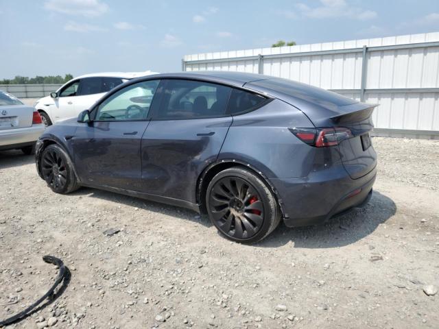 7SAYGDEF0NF341364 - 2022 TESLA MODEL Y 灰色 照片 2