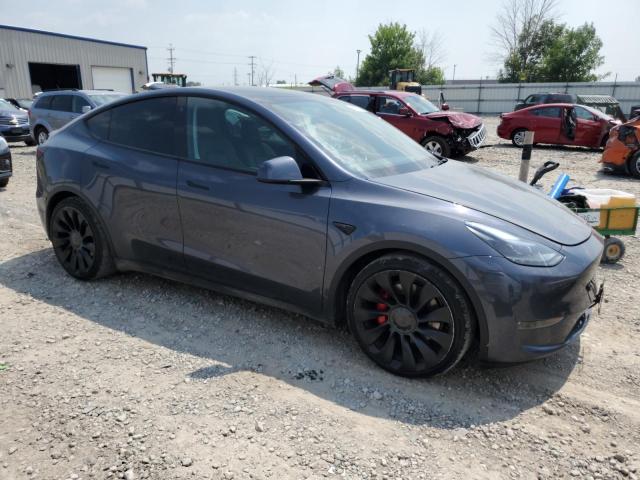 7SAYGDEF0NF341364 - 2022 TESLA MODEL Y 灰色 照片 4