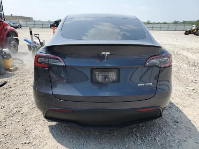 7SAYGDEF0NF341364 - 2022 TESLA MODEL Y 灰色 照片 6