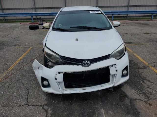 5YFBURHEXGP402142 - 2016 TOYOTA COROLLA L WHITE photo 5