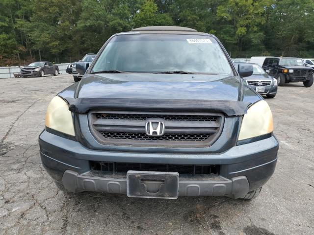 5FNYF18505B018949 - 2005 HONDA PILOT EXL TEAL photo 5