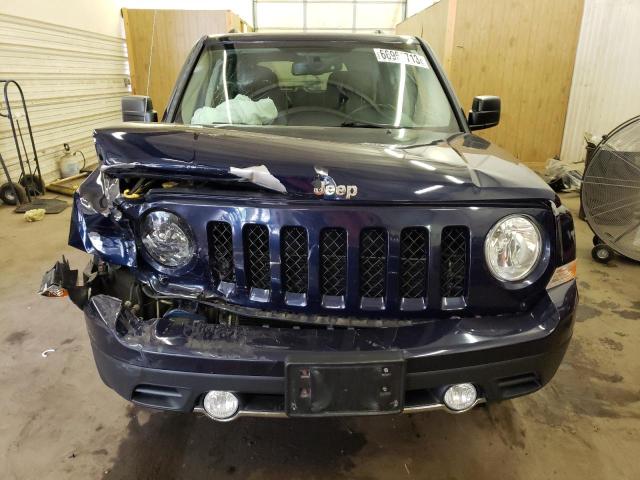 1C4NJRFB6GD573374 - 2016 JEEP PATRIOT LATITUDE BLUE photo 5