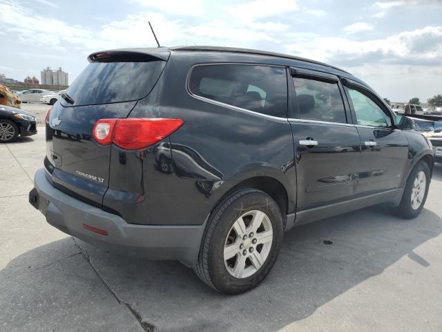 1GNLRFED1AS137723 - 2010 CHEVROLET TRAVERSE LT BLACK photo 3