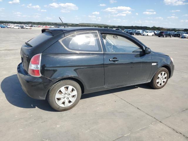 KMHCM3AC5AU172526 - 2010 HYUNDAI ACCENT BLUE BLACK photo 3