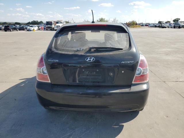 KMHCM3AC5AU172526 - 2010 HYUNDAI ACCENT BLUE BLACK photo 6