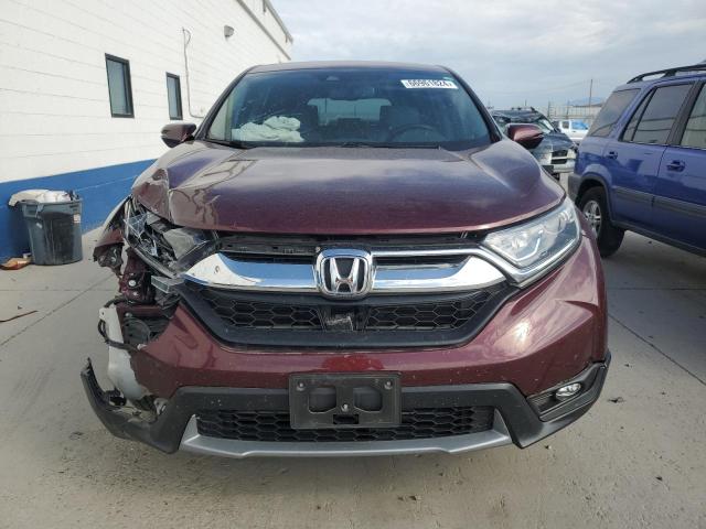 7FARW2H86JE047987 - 2018 HONDA CR-V EXL BURGUNDY photo 5