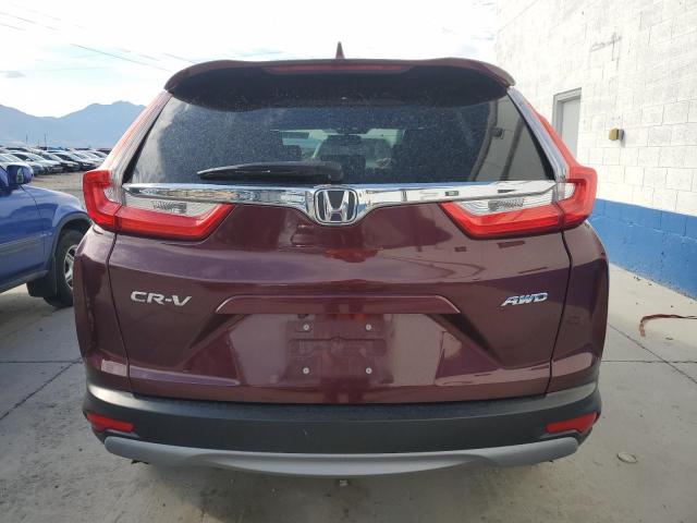 7FARW2H86JE047987 - 2018 HONDA CR-V EXL BURGUNDY photo 6