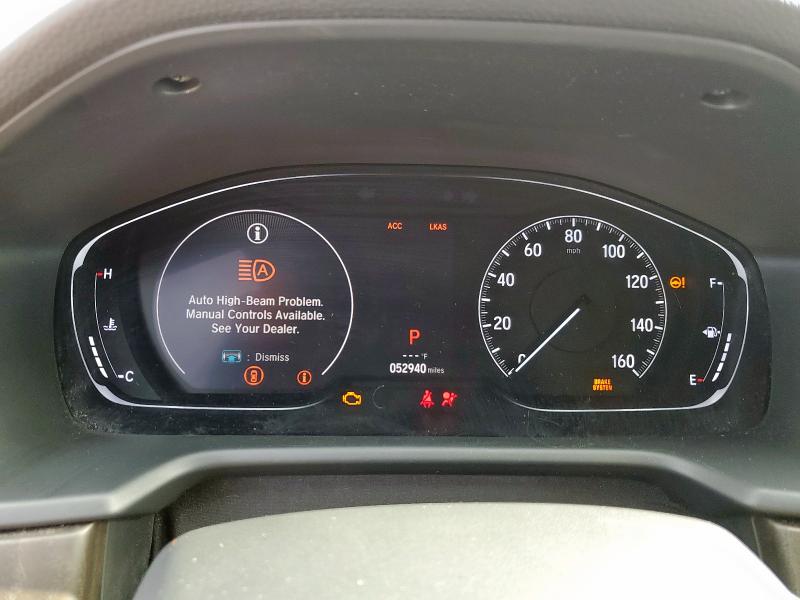 1HGCV1F56JA133723 - 2018 HONDA ACCORD EXL Rouge photo 9