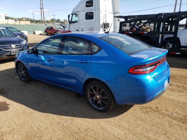 1C3CDFAA5FD390885 - 2015 DODGE DART SE BLUE photo 2