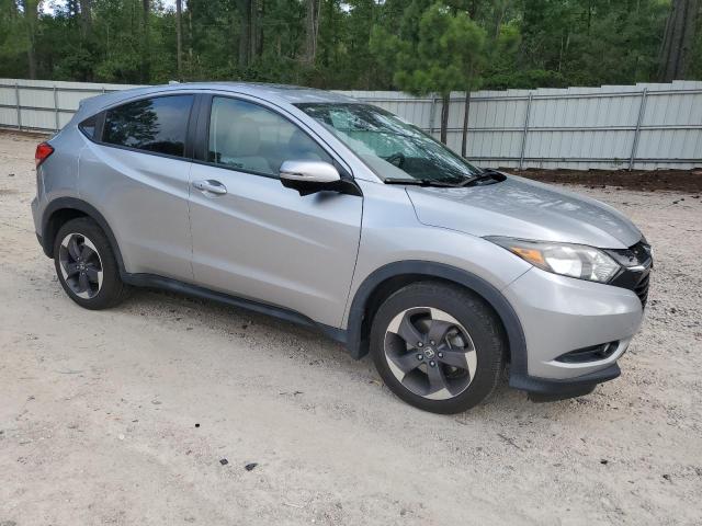 3CZRU6H54JM702264 - 2018 HONDA HR-V EX SILVER photo 4