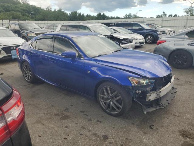 JTHC81D22J5026111 - 2018 LEXUS IS 300 BLUE photo 4