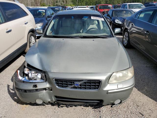 YV1RS592362548438 - 2006 VOLVO S60 2.5T GRAY photo 5