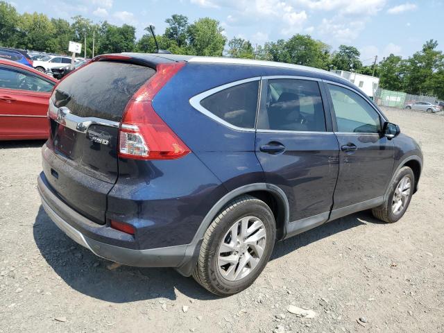 2HKRM4H75FH610539 - 2015 HONDA CR-V EXL BLUE photo 3