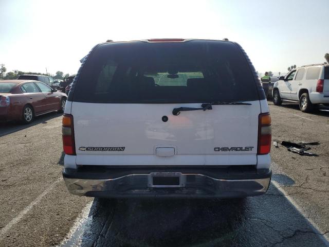 3GNEC16ZX3G149208 - 2003 CHEVROLET SUBURBAN C1500 WHITE photo 6