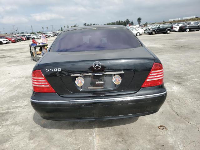 WDBNF67J96A470003 - 2006 MERCEDES-BENZ S 350 BLACK photo 6