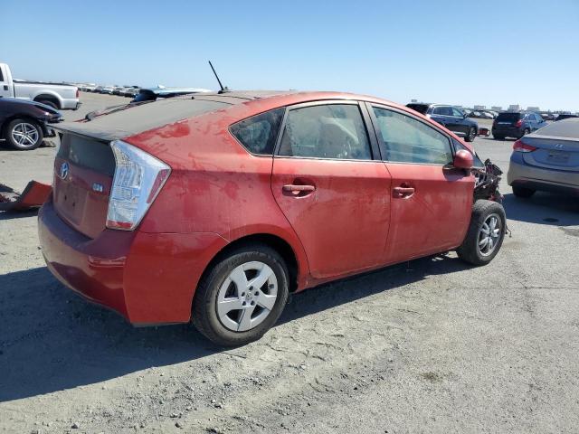 JTDKN3DU2A5089681 - 2010 TOYOTA PRIUS Rot Foto 3