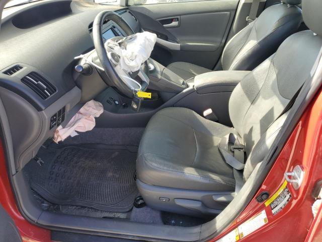 JTDKN3DU2A5089681 - 2010 TOYOTA PRIUS Rot Foto 7