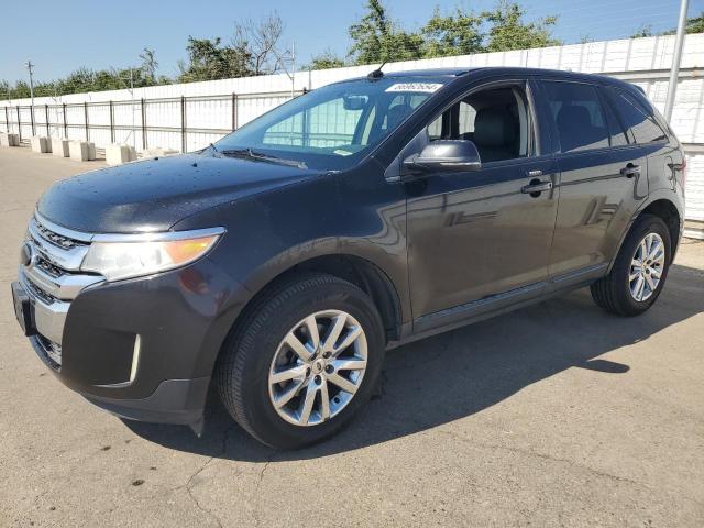 2FMDK3JC7DBC78447 - 2013 FORD EDGE SEL BLACK photo 1