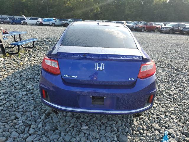 1HGCT2B87FA003582 - 2015 HONDA ACCORD EXL BLUE photo 6