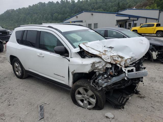 1C4NJCBA3ED691759 - 2014 JEEP COMPASS SPORT Weiß Foto 4