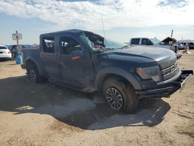 1FTFW1R67EFB60502 - 2014 FORD F150 SVT RAPTOR BLACK photo 4