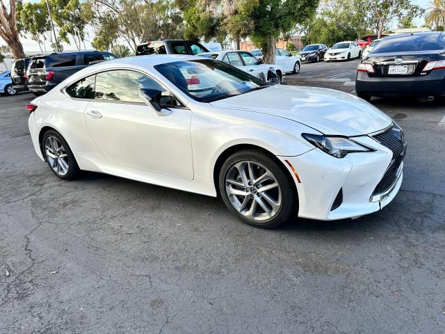 JTHHA5BC9K5009692 - 2019 LEXUS RC 300 WHITE photo 1