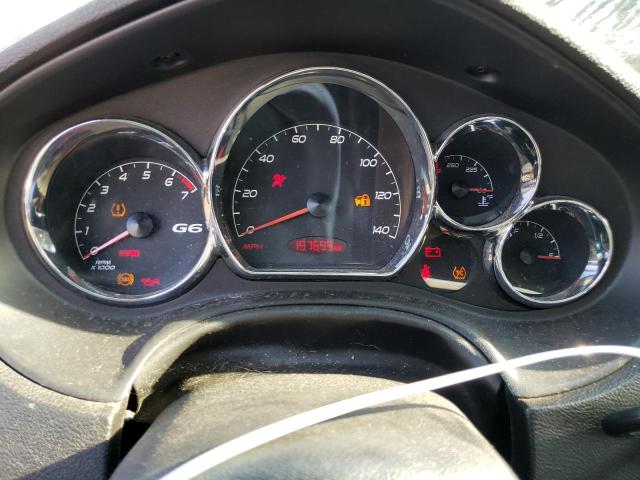 1G2ZG57N884177373 - 2008 PONTIAC G6 BASE SILVER photo 9
