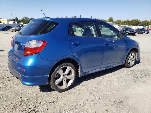 2T1KE40E29C004129 - 2009 TOYOTA COROLLA MA S BLUE photo 3