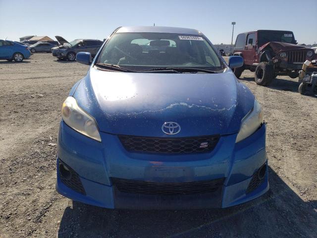 2T1KE40E29C004129 - 2009 TOYOTA COROLLA MA S BLUE photo 5