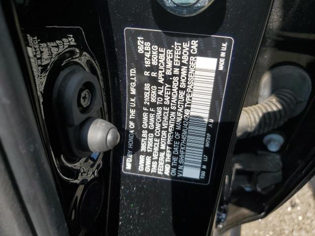 SHHFK7H45MU424249 - 2021 HONDA CIVIC SPORT Qara foto 12