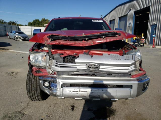 5TFGY5F13EX155404 - 2014 TOYOTA TUNDRA CREWMAX PLATINUM Rot Foto 5