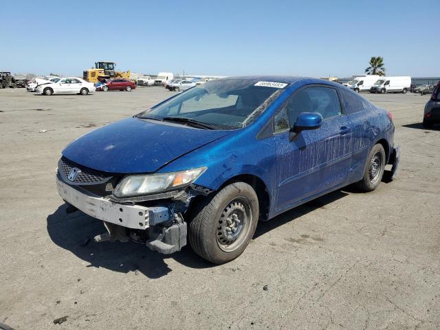 2HGFG3A55DH530985 - 2013 HONDA CIVIC LX BLUE photo 1