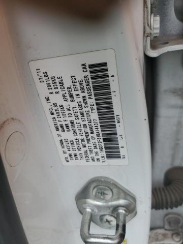 1HGCP2F88BA144377 - 2011 HONDA ACCORD EXL WHITE photo 13