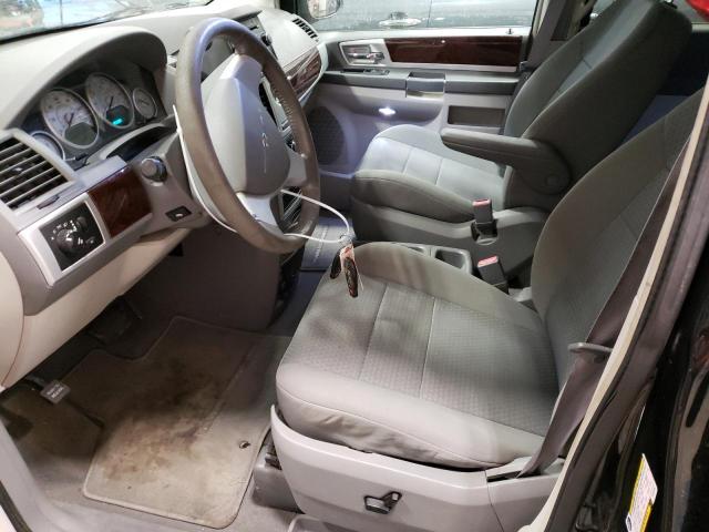 2A4RR5D14AR138106 - 2010 CHRYSLER TOWN & COU TOURING Schwarz Foto 7