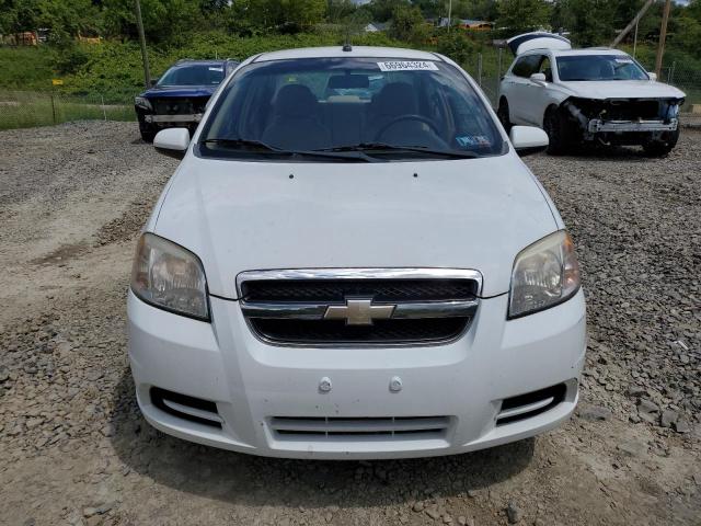 KL1TD5DEXBB140785 - 2011 CHEVROLET AVEO LS WHITE photo 5